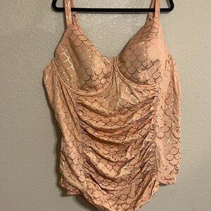 Plus Size Underwire Swimsuit Top – Size 6